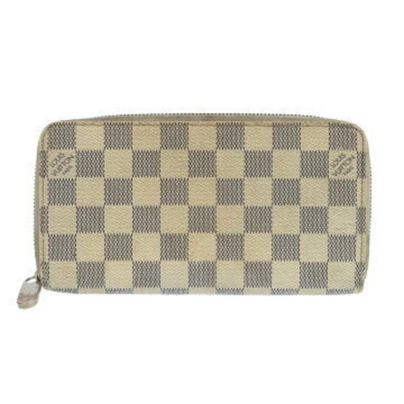 Louis Vuitton Damier Azur White Zippy Wallet - Picture 1 of 8